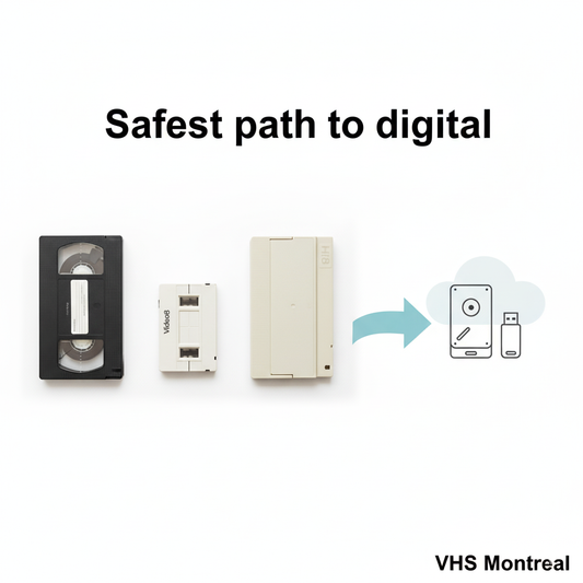 Safest path to digital | VHS Montreal